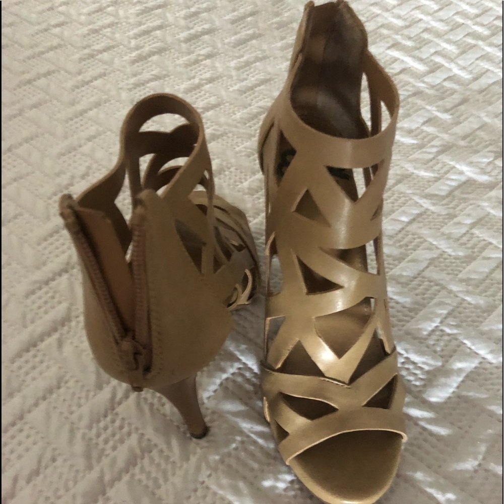 Nude sandals